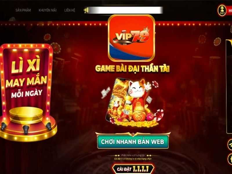 Cập nhập nhanh web mới game bài Vip79 không bị chặn