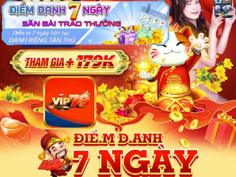 Bạn biết chưa? Sự kiện điểm danh Vip79 tặng tiền thật