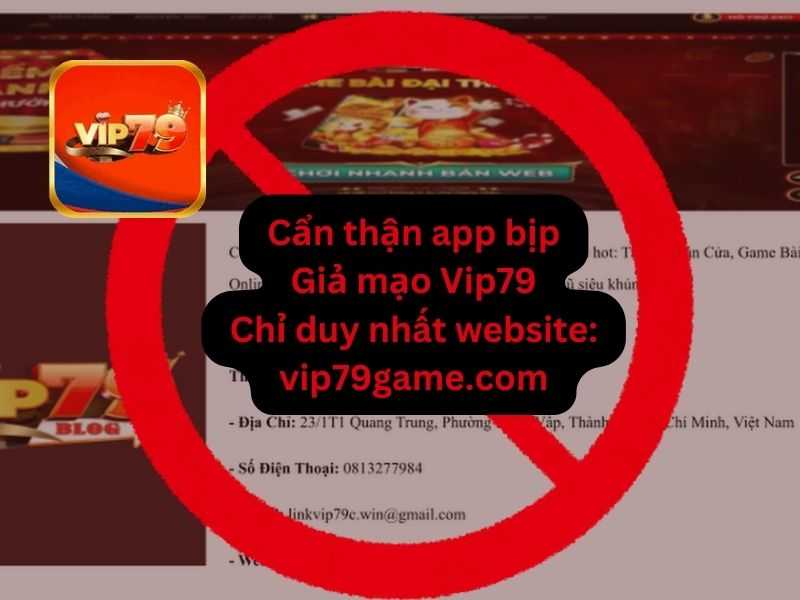 Vip79 kêu gọi lên án mạnh mẽ những cổng game bịp