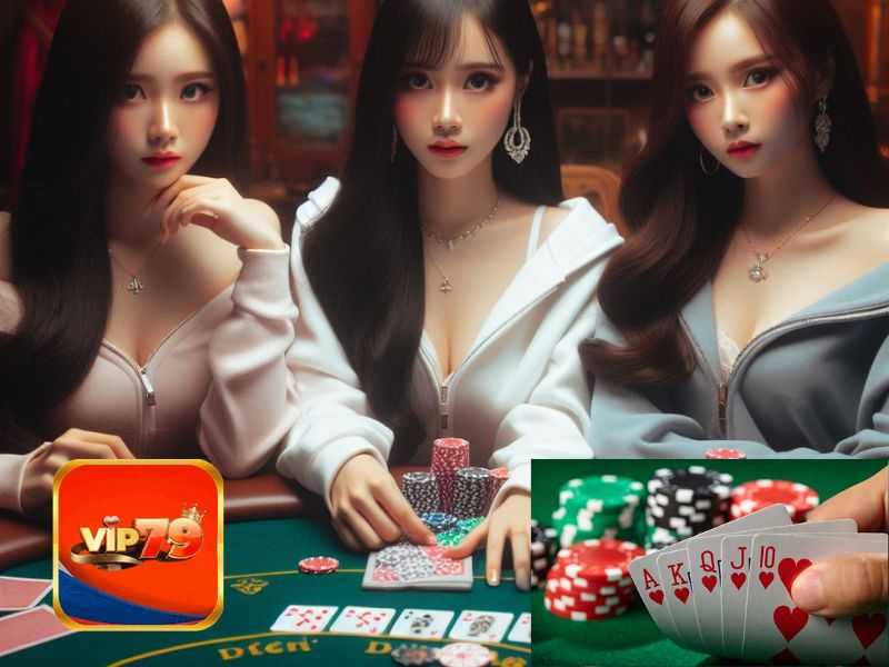 Hướng dẫn đánh Poker online cho người mới chơi Vip79