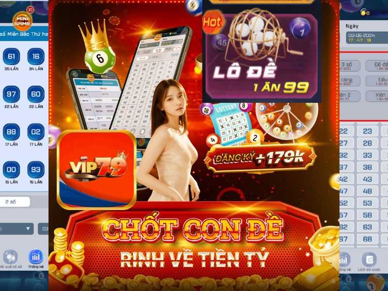 Cùng chốt Lô Đề Vip79 rinh tiền tỷ 1 ăn tận 250