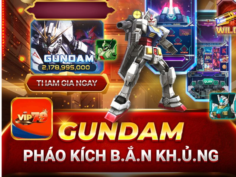 Vip79 so tài pháo kích với Gundam game mới